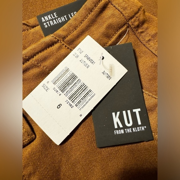 Kut From The Kloth Ankle Straight Pants 6 - Picture 5 of 9